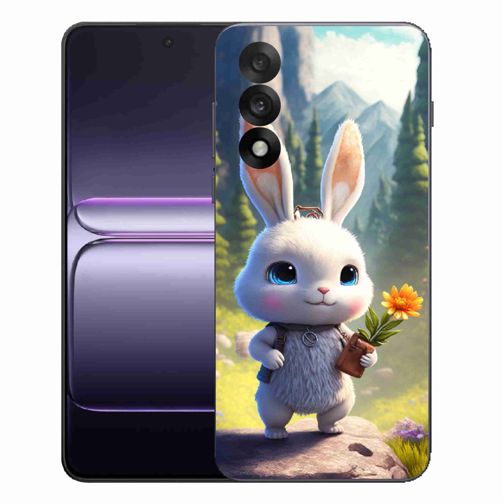 Gélový kryt mmCase na One Plus Nord 5 - roztomilý zajačik