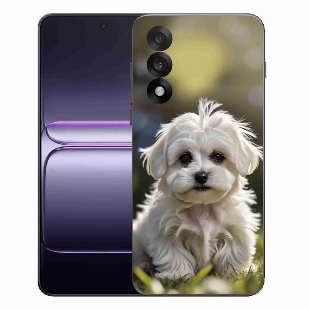 Gélový kryt mmCase na One Plus Nord 5 - roztomilý maltézsky psík