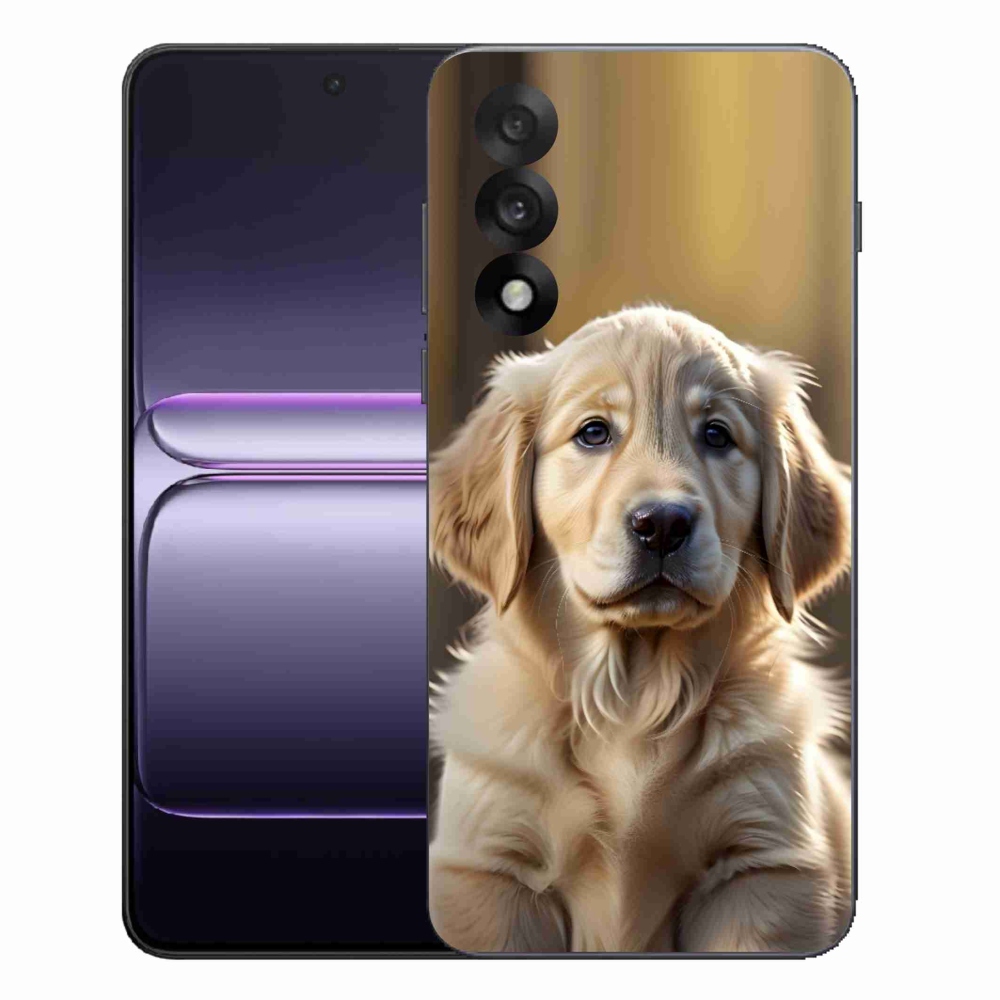 Gélový kryt mmCase na One Plus Nord 5 - roztomilý zlatý retriever