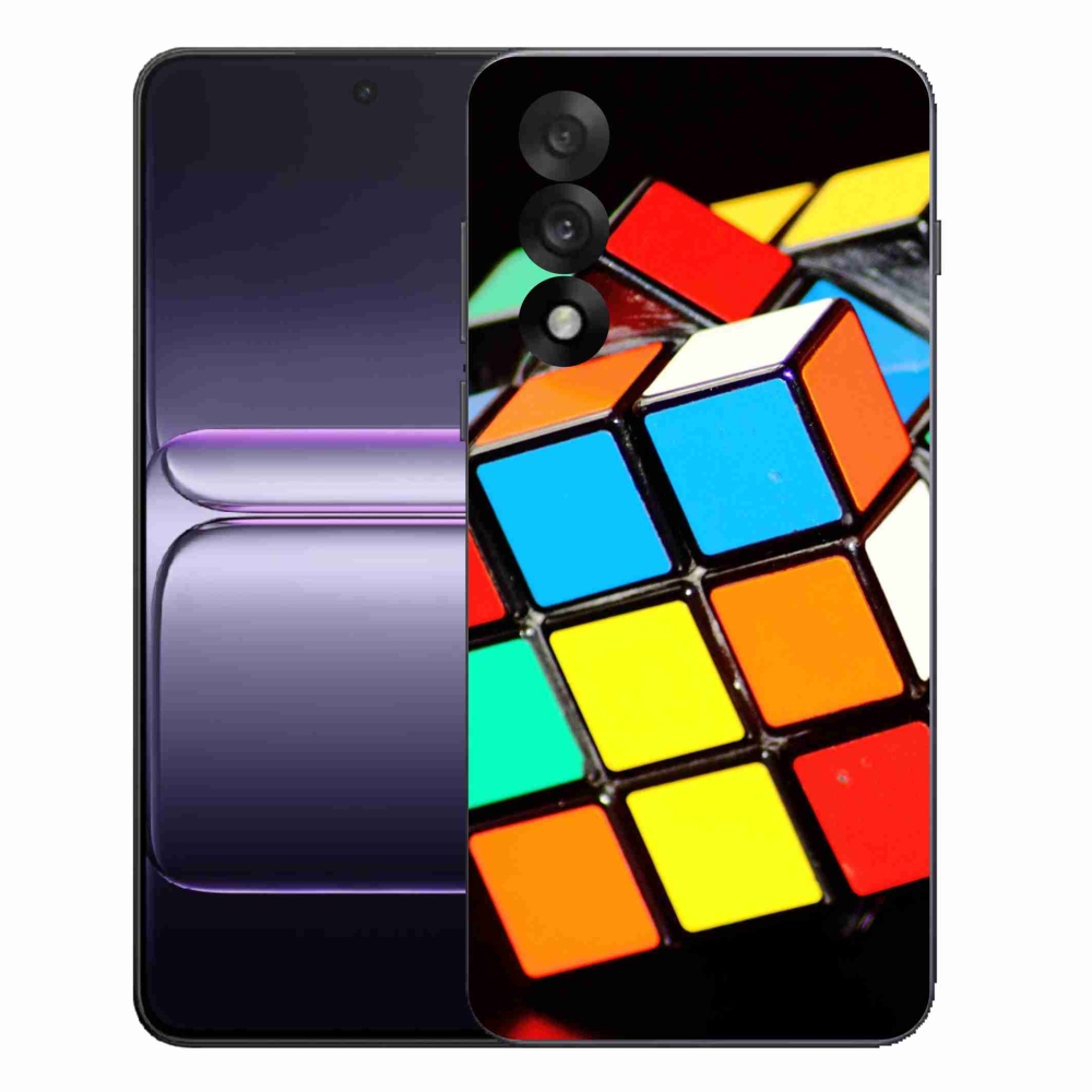 Gélový kryt mmCase na One Plus Nord 5 - rubikova kocka