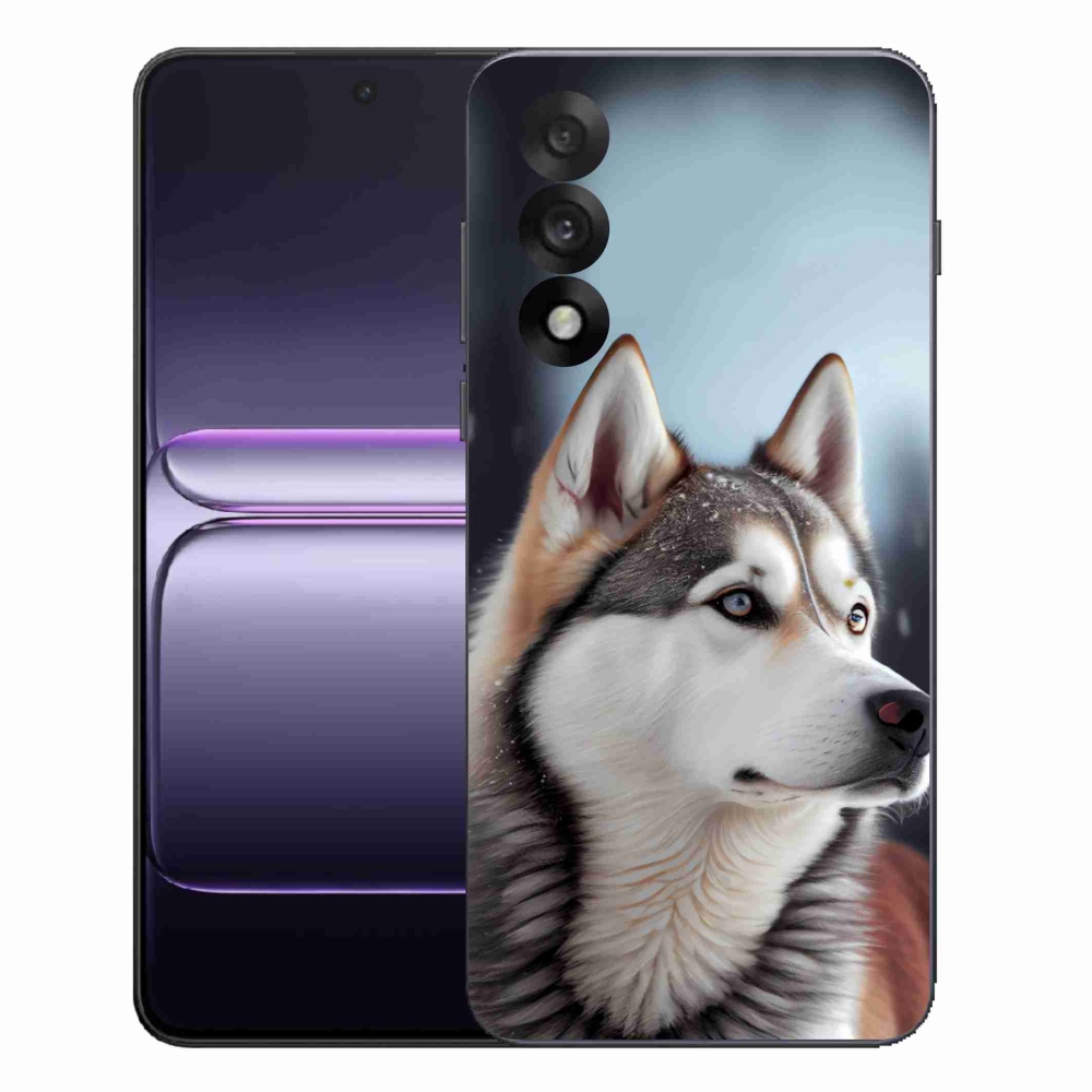 Gélový kryt mmCase na One Plus Nord 5 - sibírsky husky
