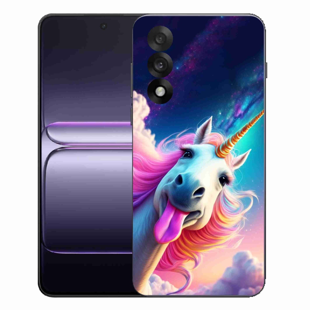 Gélový kryt mmCase na One Plus Nord 5 - šialený jednorožec