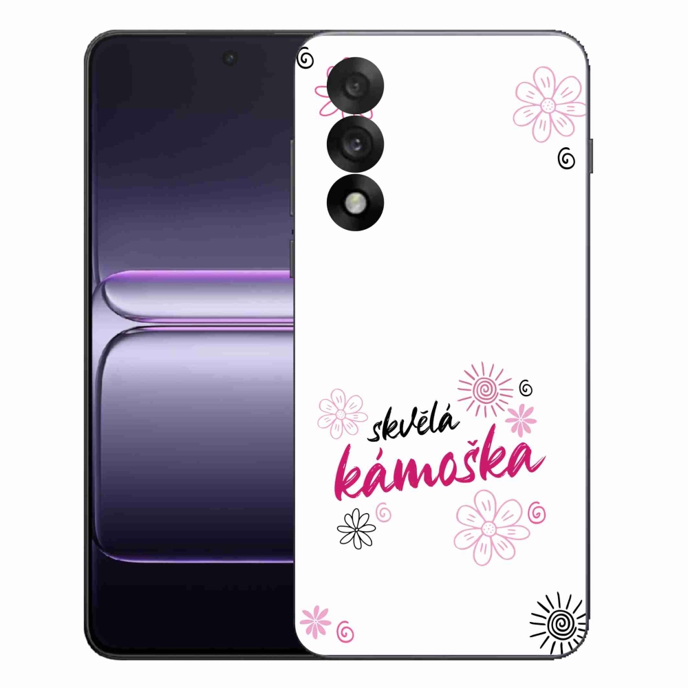 Gélový kryt mmCase na One Plus Nord 5 - skvelá kamoška biele pozadie