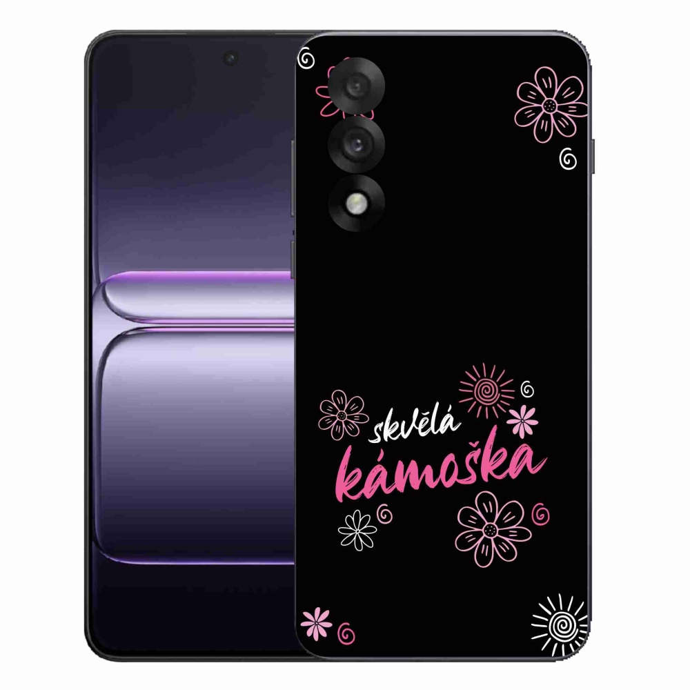 Gélový kryt mmCase na One Plus Nord 5 - skvelá kamoška čierne pozadie