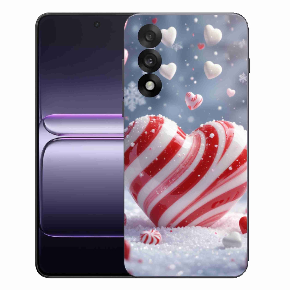 Gélový kryt mmCase na One Plus Nord 5 - sladké srdce