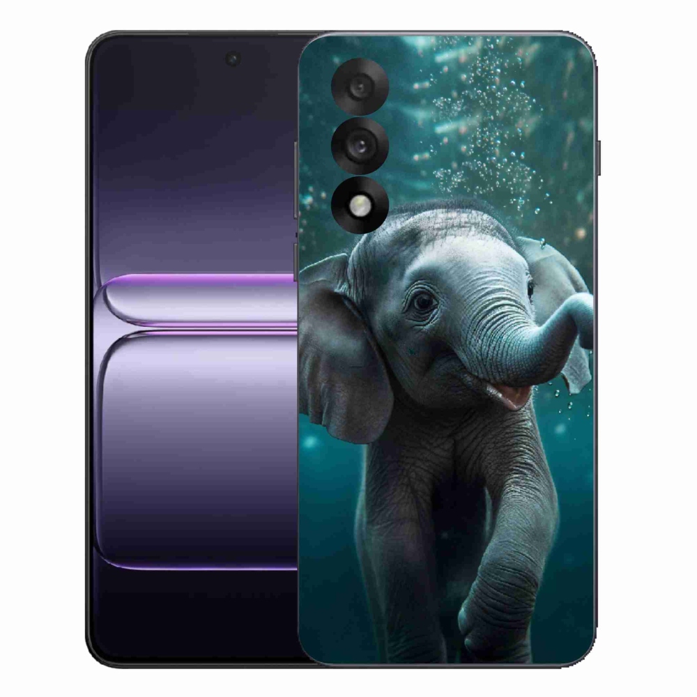 Gélový kryt mmCase na One Plus Nord 5 - sloník pod vodou