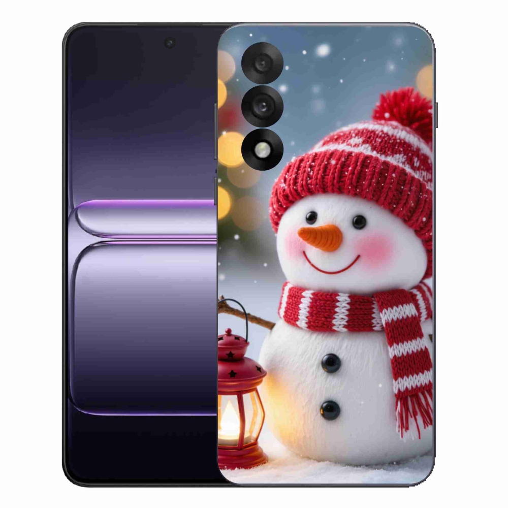 Gélový kryt mmCase na One Plus Nord 5 - snehuliak 2
