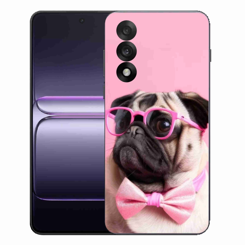 Gélový kryt mmCase na One Plus Nord 5 - štýlový mops