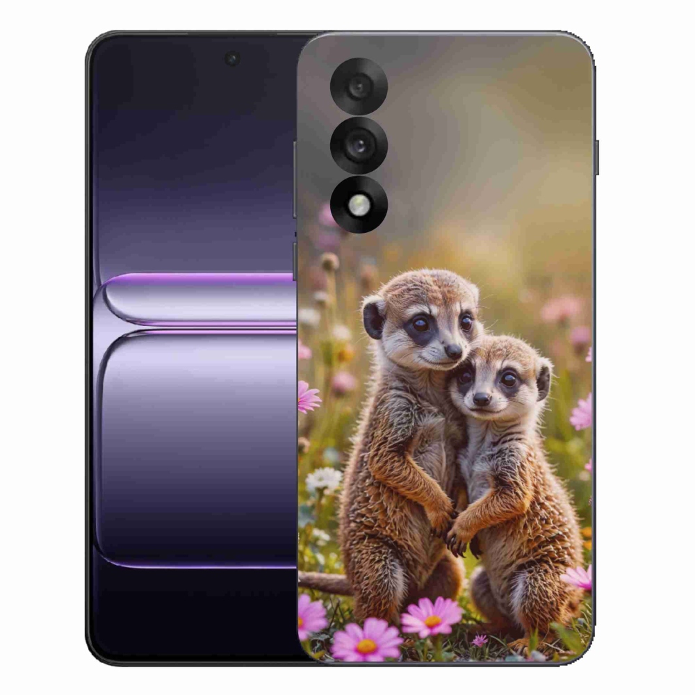 Gélový kryt mmCase na One Plus Nord 5 - surikatí duo
