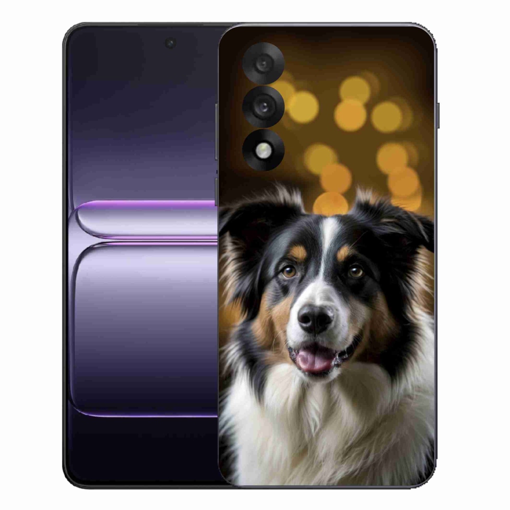 Gélový kryt mmCase na One Plus Nord 5 - usmievavý austrálsky ovčiak