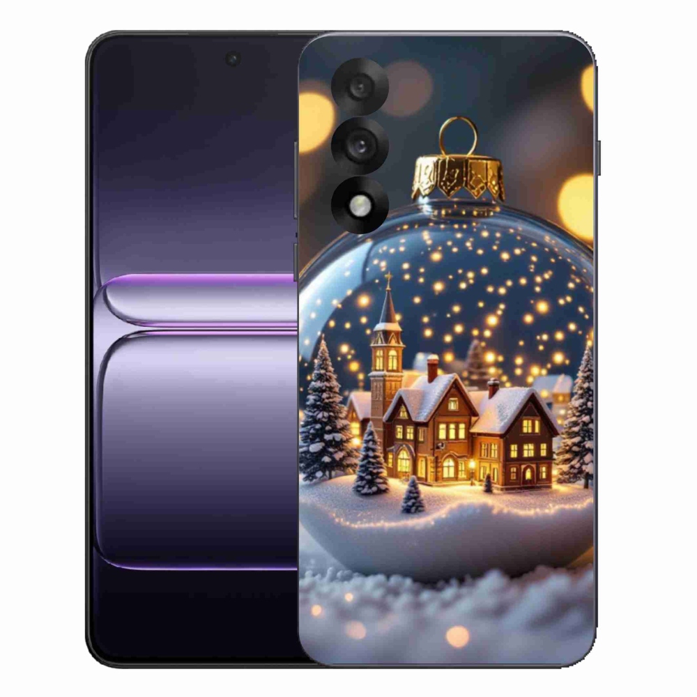 Gélový kryt mmCase na One Plus Nord 5 - vianočné gule 4