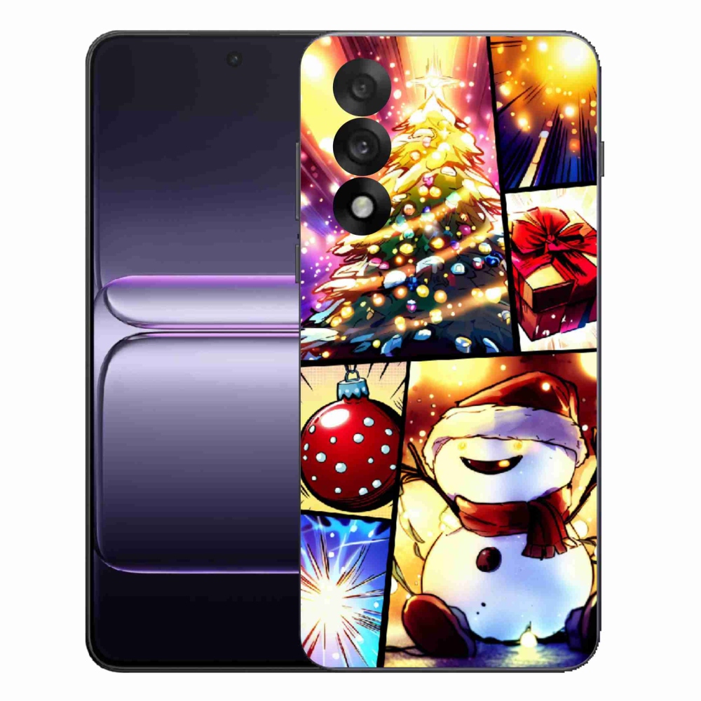 Gélový kryt mmCase na One Plus Nord 5 - vianočné motívy 1