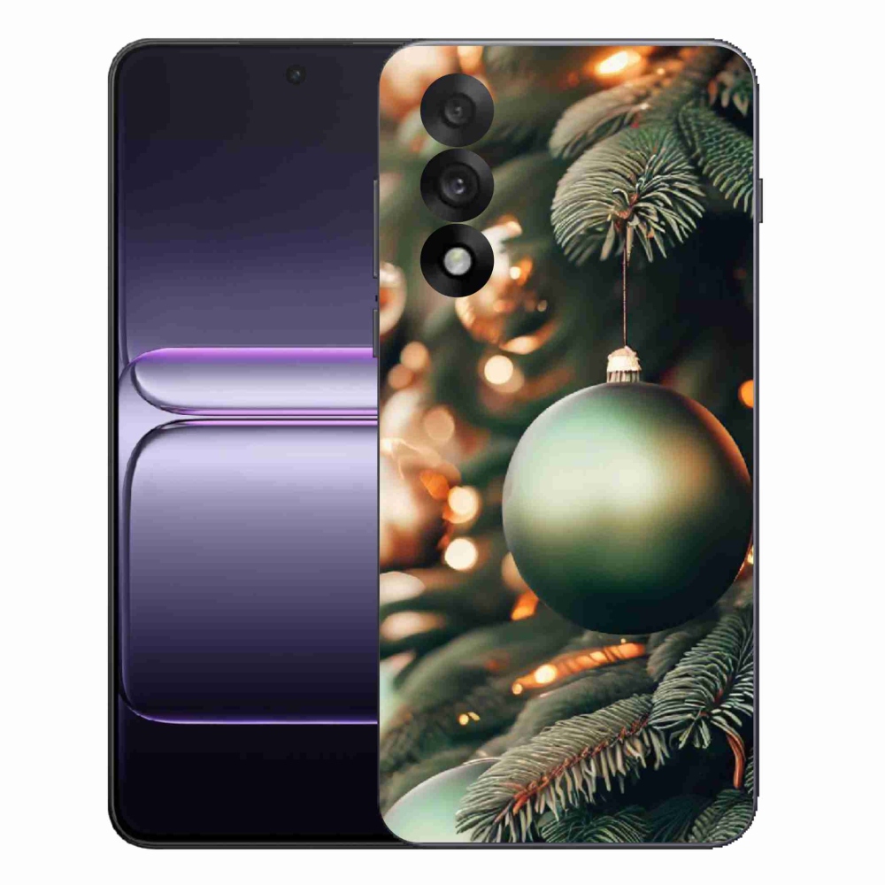 Gélový kryt mmCase na One Plus Nord 5 - vianočné ozdoby 1