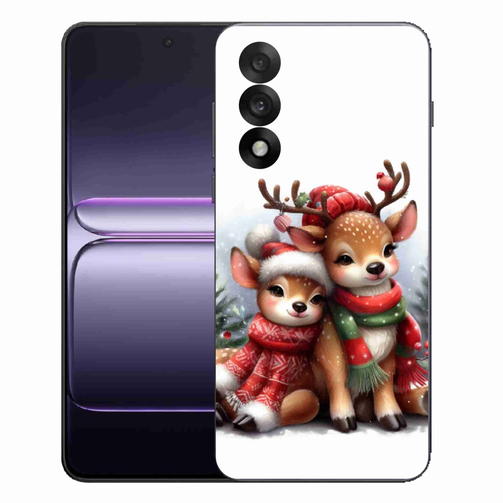 Gélový kryt mmCase na One Plus Nord 5 - vianočné soby