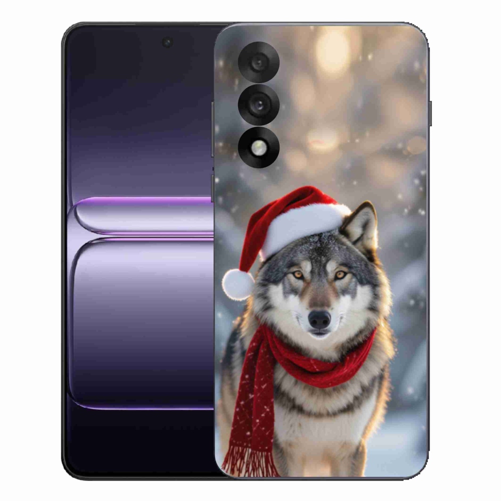 Gélový kryt mmCase na One Plus Nord 5 - vianočný vlk