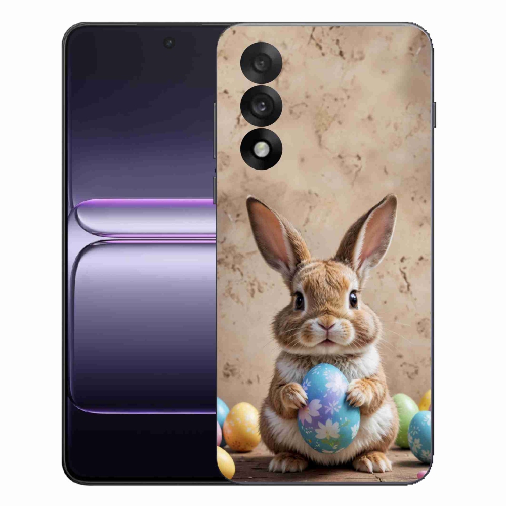 Gélový kryt mmCase na One Plus Nord 5 - veľkonočný zajačik