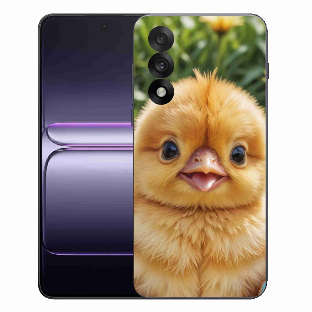 Gélový kryt mmCase na One Plus Nord 5 - veselé kuriatko
