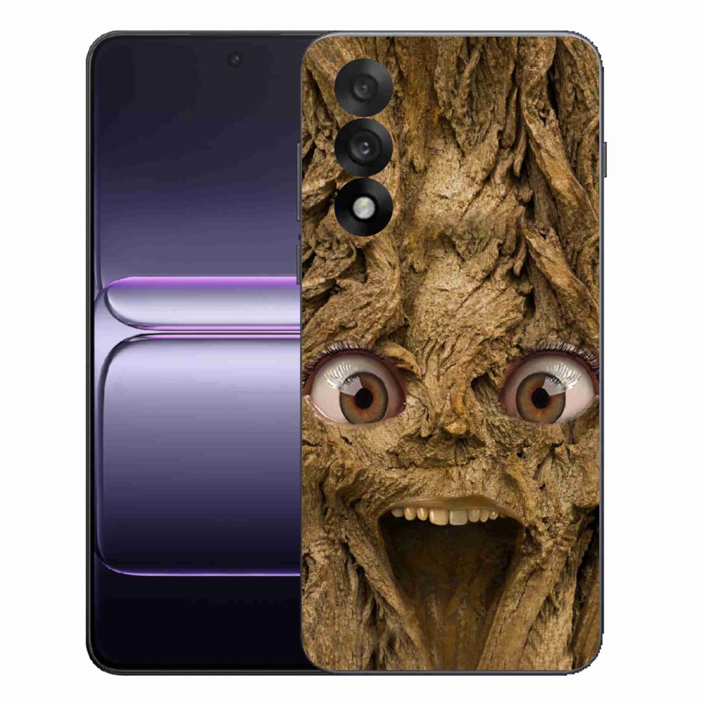 Gélový kryt mmCase na One Plus Nord 5 - veselý strom s očami