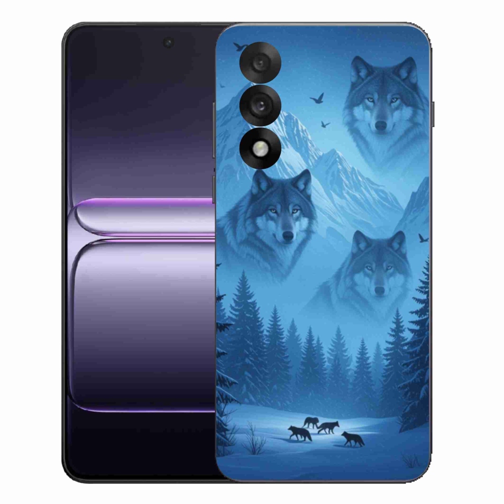Gélový kryt mmCase na One Plus Nord 5 - vlčia svorka