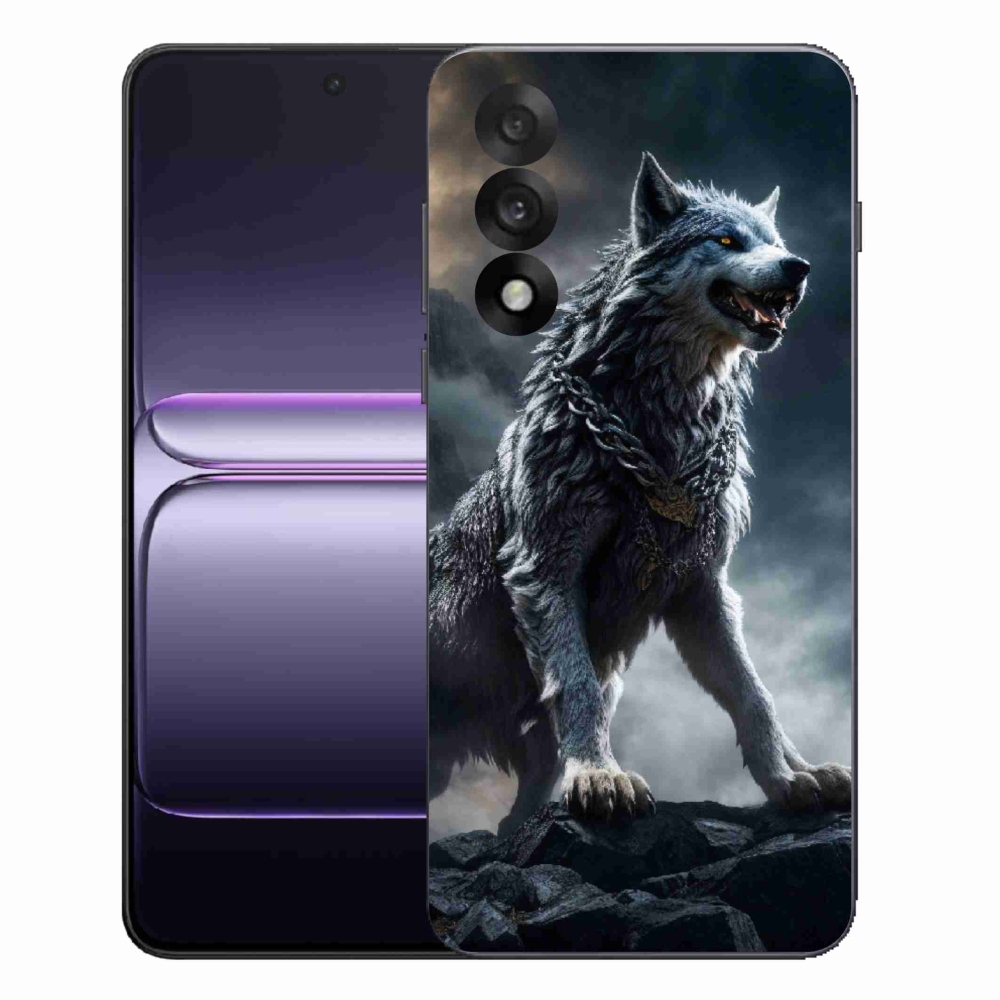 Gélový kryt mmCase na One Plus Nord 5 - vlk 1