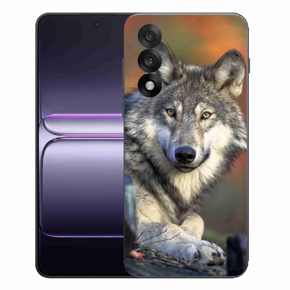 Gélový kryt mmCase na One Plus Nord 5 - vlk