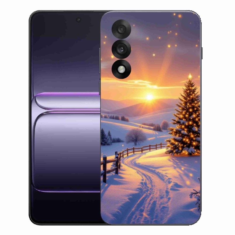 Gélový kryt mmCase na One Plus Nord 5 - zimná krajina