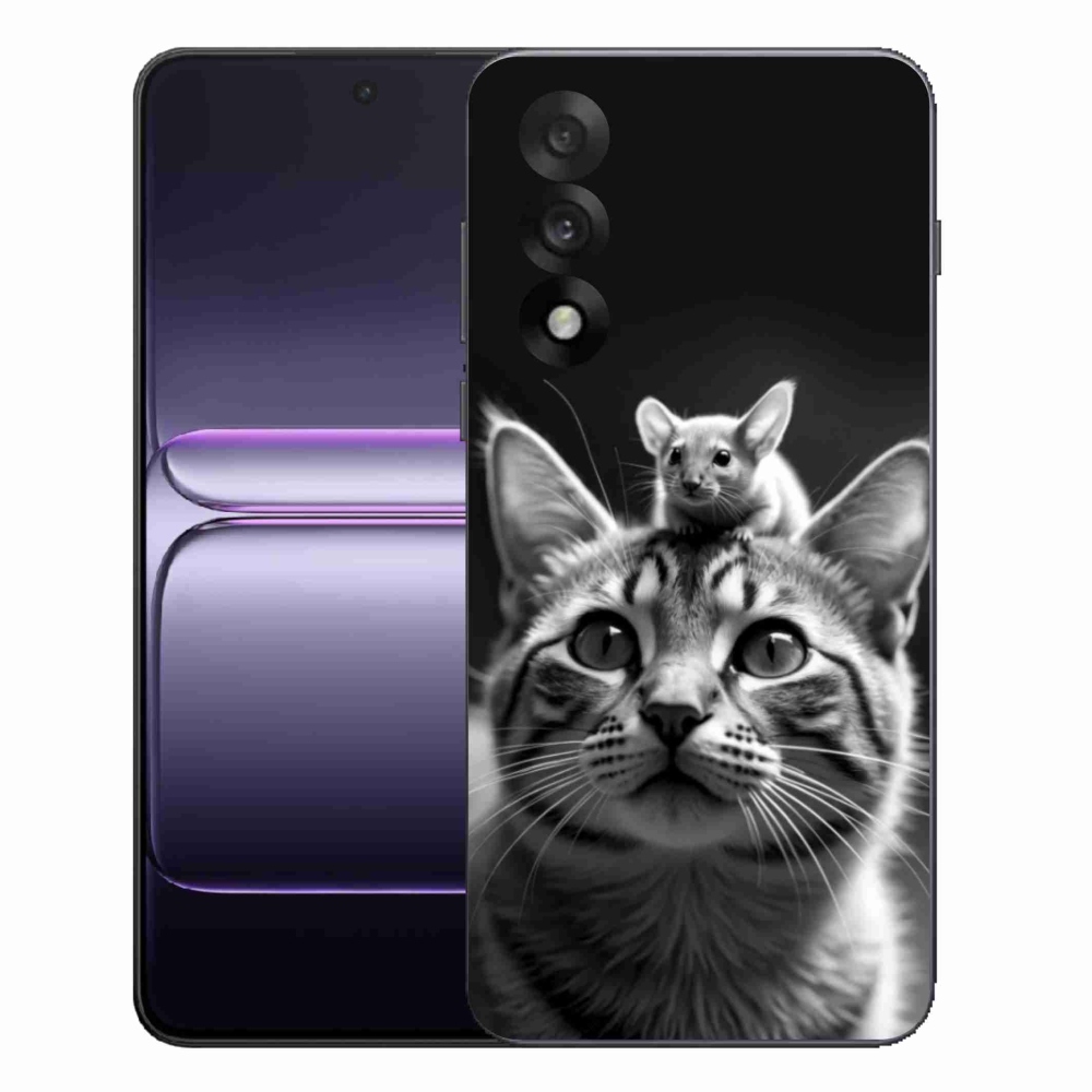 Gélový kryt mmCase na One Plus Nord 5 - zvieracie priateľstvo 2