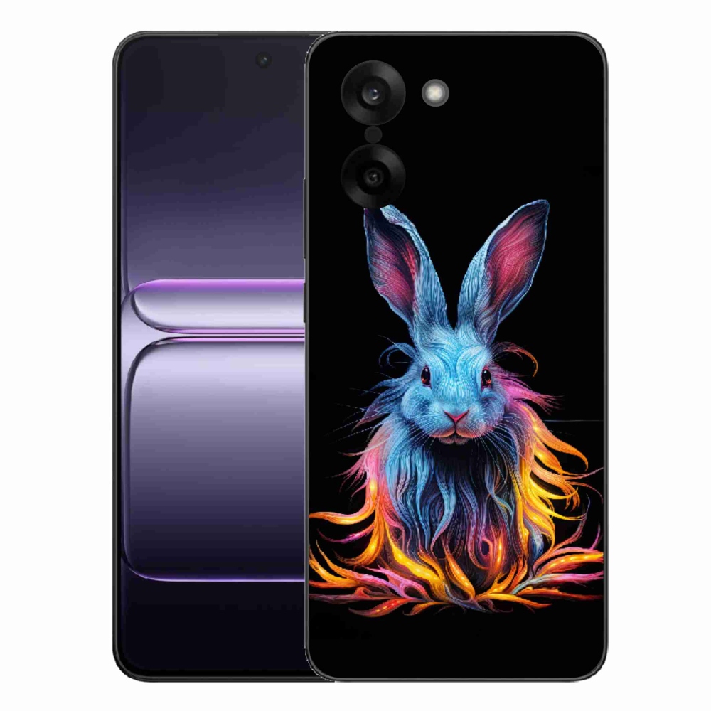 Gélový kryt mmCase na One Plus Nord CE5 - abstraktný zajac