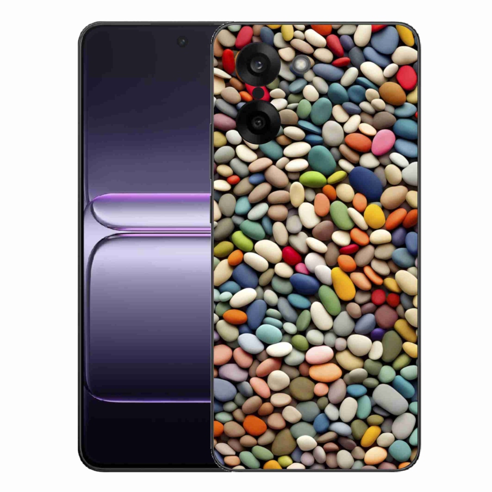 Gélový kryt mmCase na One Plus Nord CE5 - farebné kamienky 2