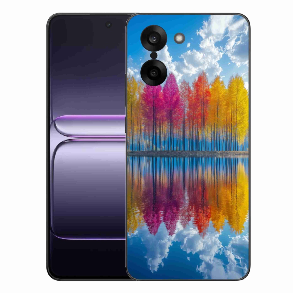 Gélový kryt mmCase na One Plus Nord CE5 - farebné stromy