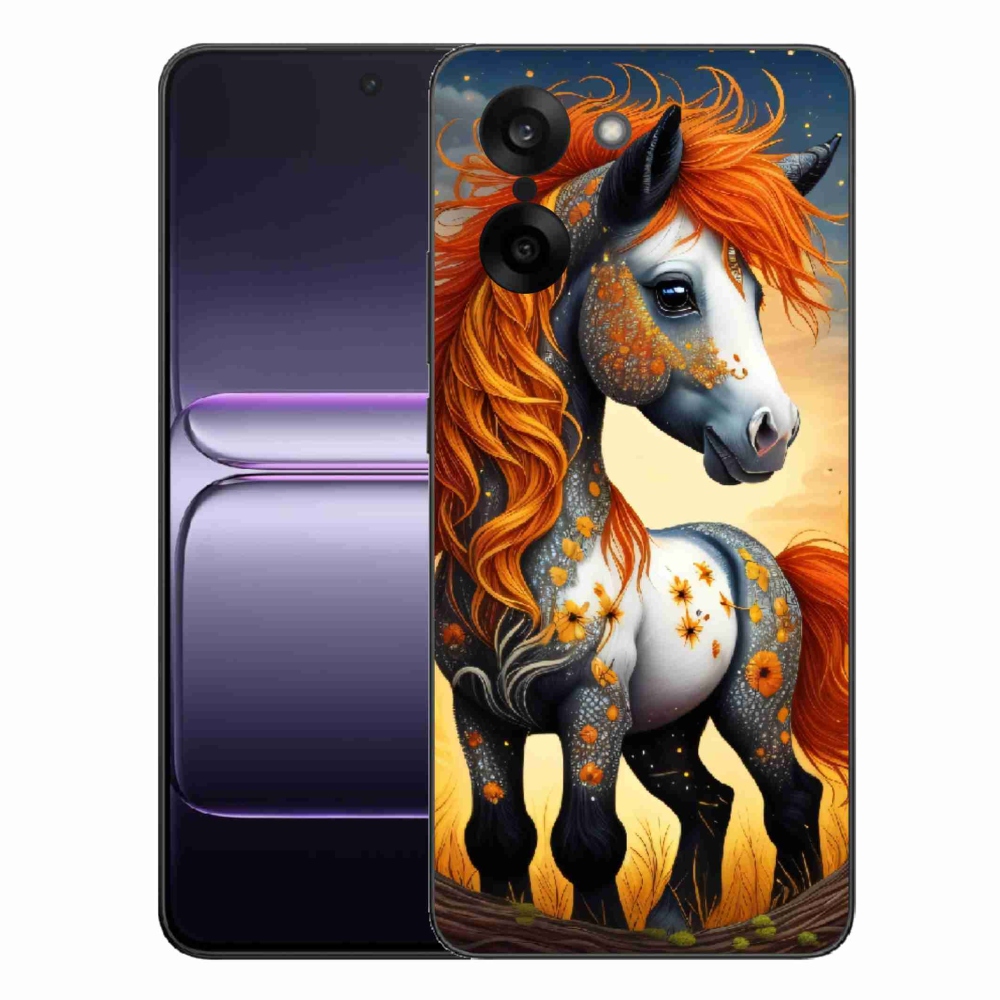 Gélový kryt mmCase na One Plus Nord CE5 - farebný poník