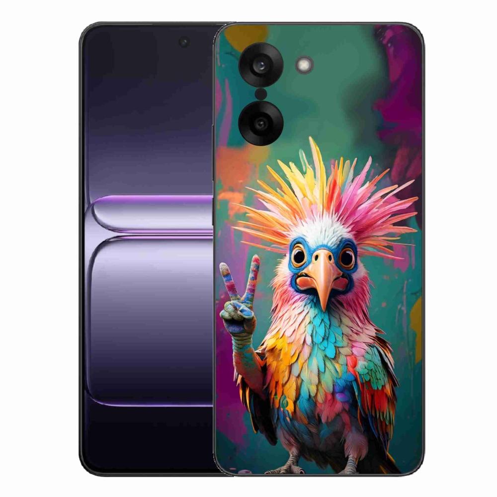 Gélový kryt mmCase na One Plus Nord CE5 - farebný rebel