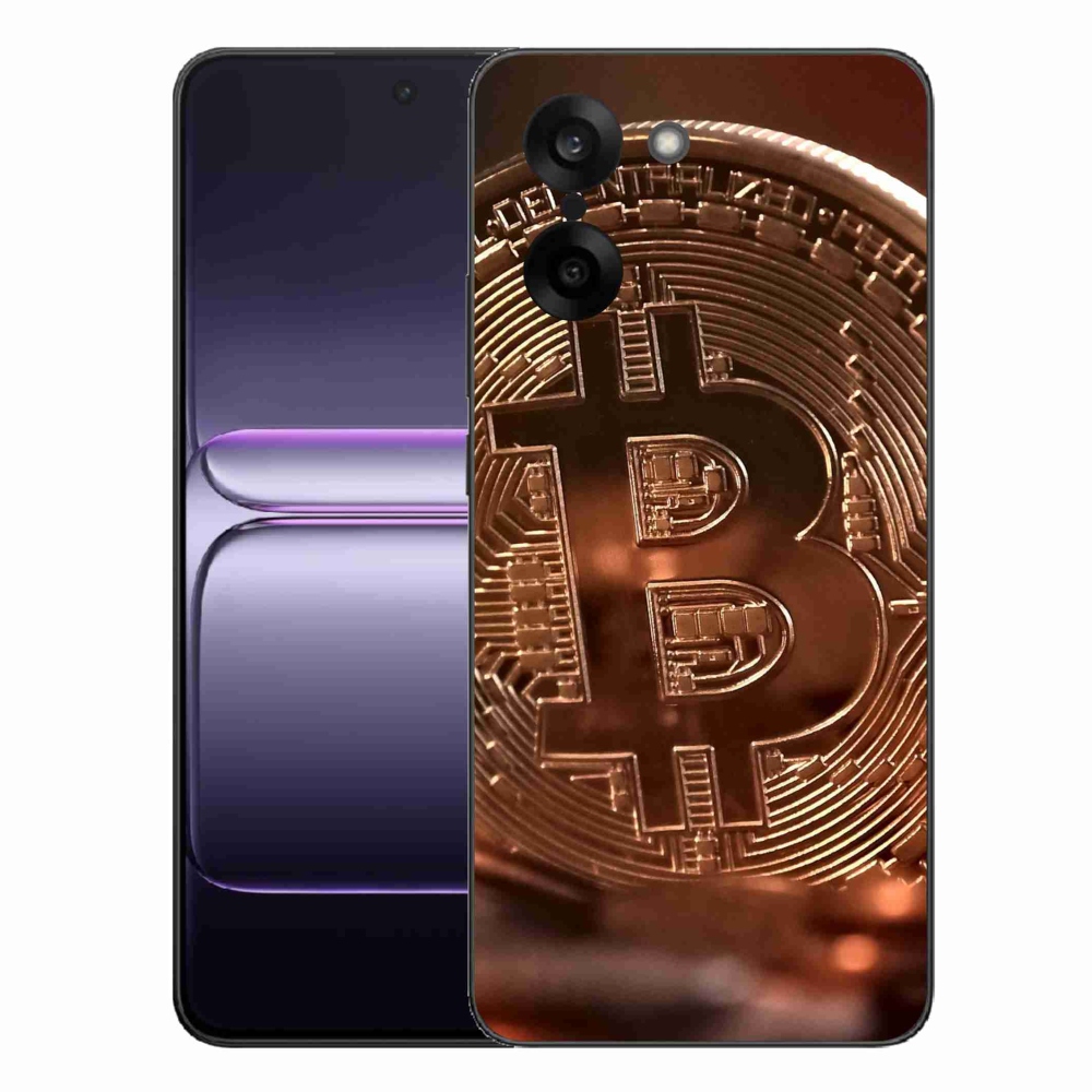 Gélový kryt mmCase na One Plus Nord CE5 - bitcoin