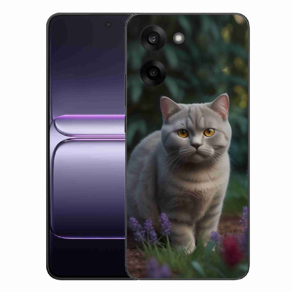 Gélový kryt mmCase na One Plus Nord CE5 - britská mačka