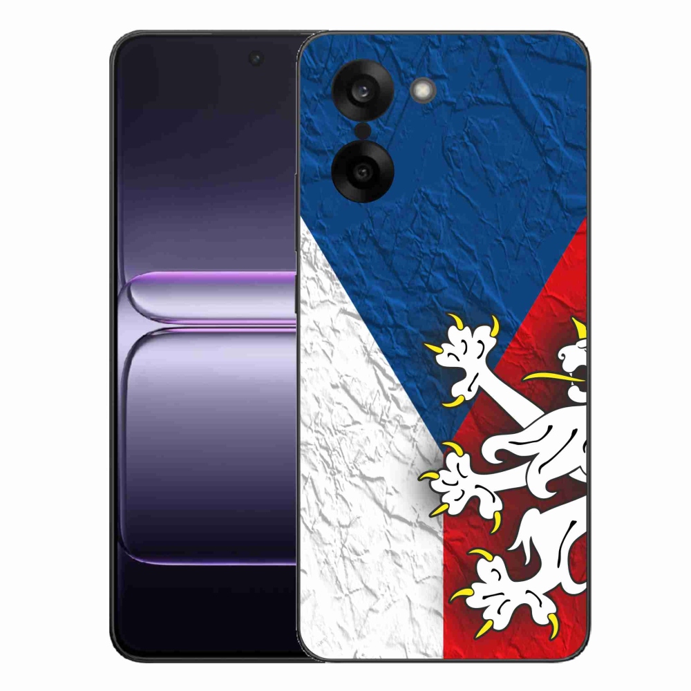Gélový kryt mmCase na One Plus Nord CE5 - česká vlajka 1
