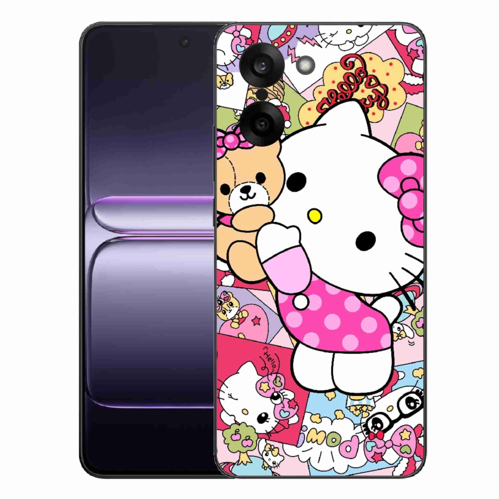 Gélový kryt mmCase na One Plus Nord CE5 - cute kitty