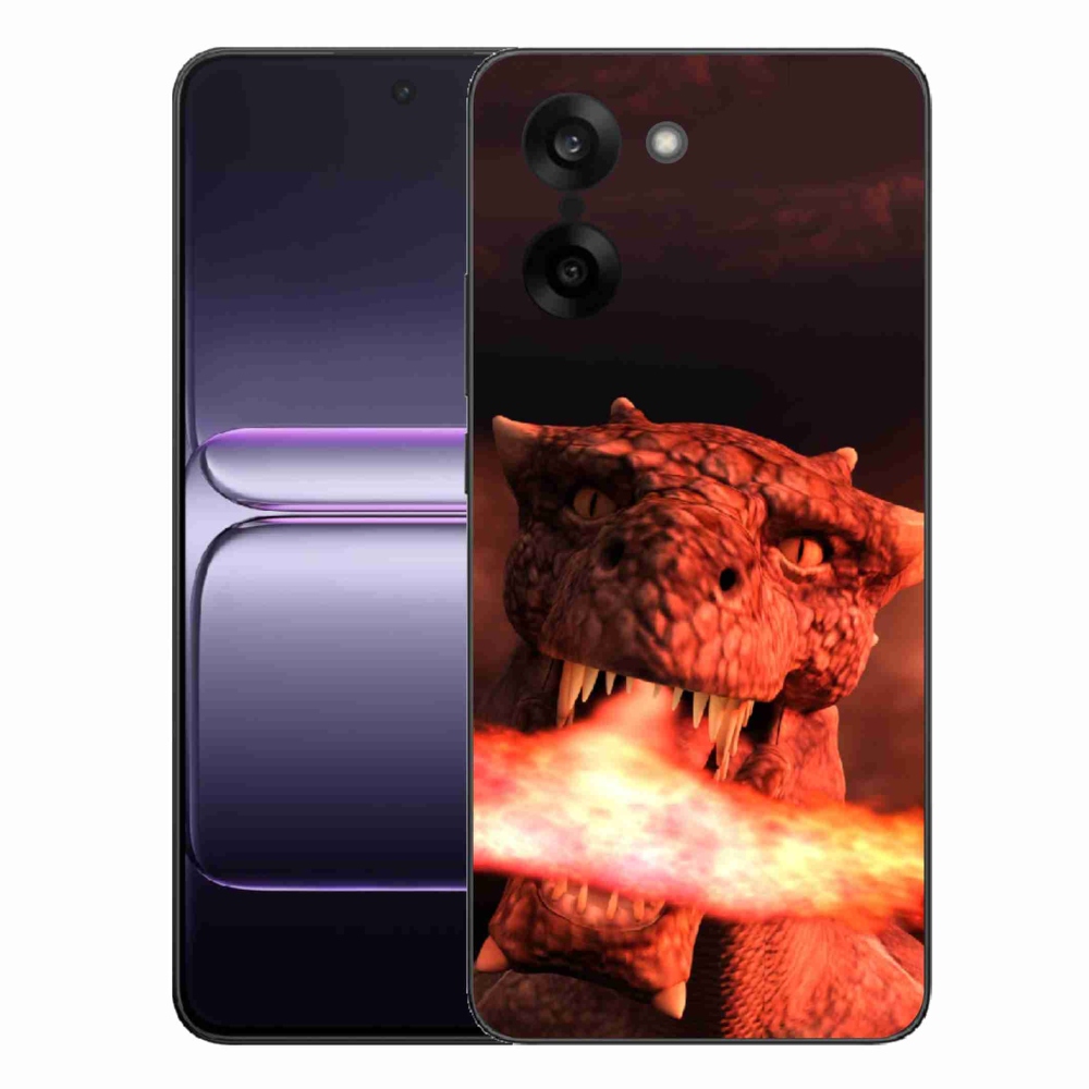 Gélový kryt mmCase na One Plus Nord CE5 - drak