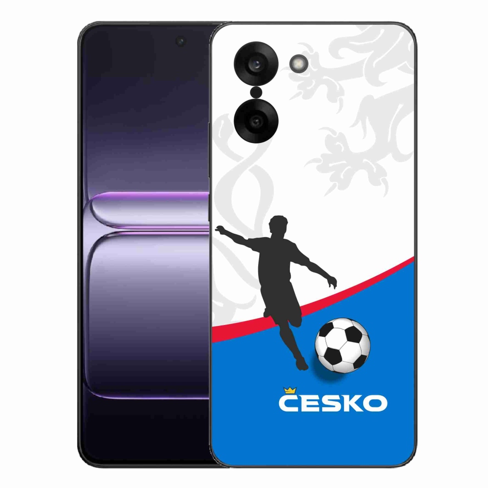 Gélový kryt mmCase na One Plus Nord CE5 - futbal Česko 1