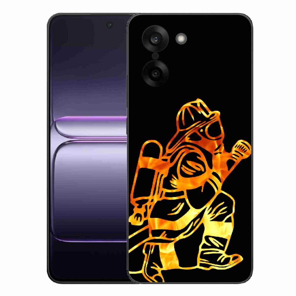 Gélový kryt mmCase na One Plus Nord CE5 - hasič 1
