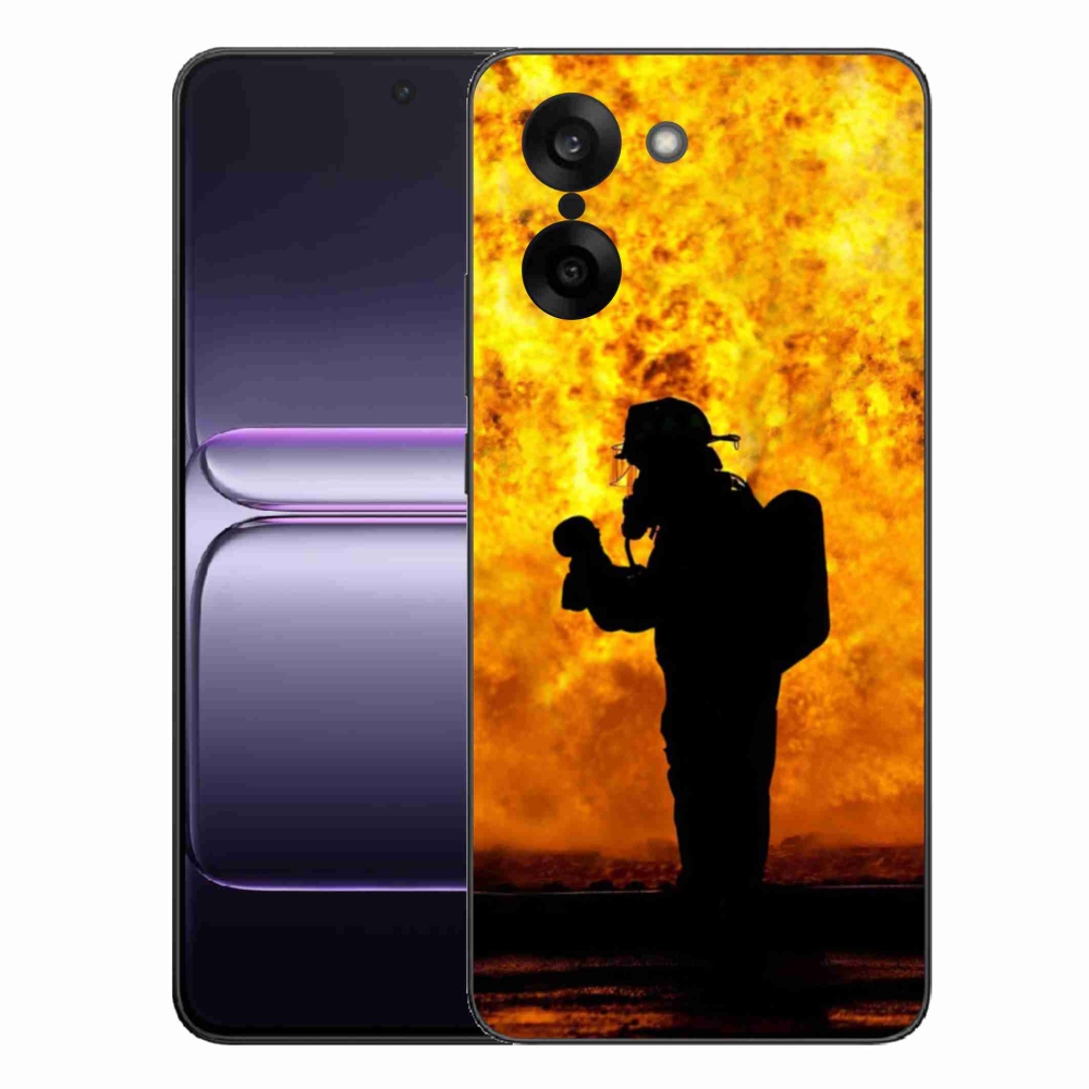 Gélový kryt mmCase na One Plus Nord CE5 - hasič