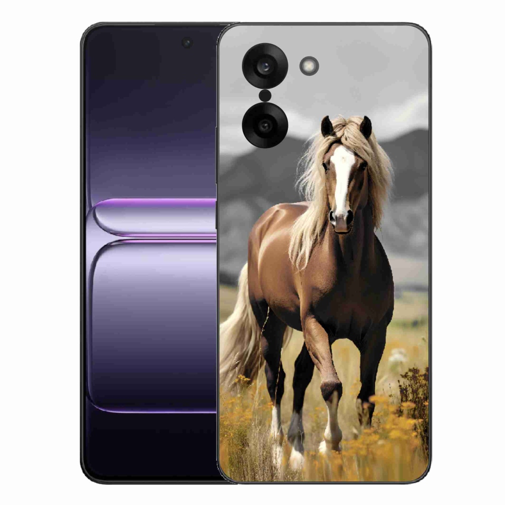Gélový kryt mmCase na One Plus Nord CE5 - hnedý kôň 1