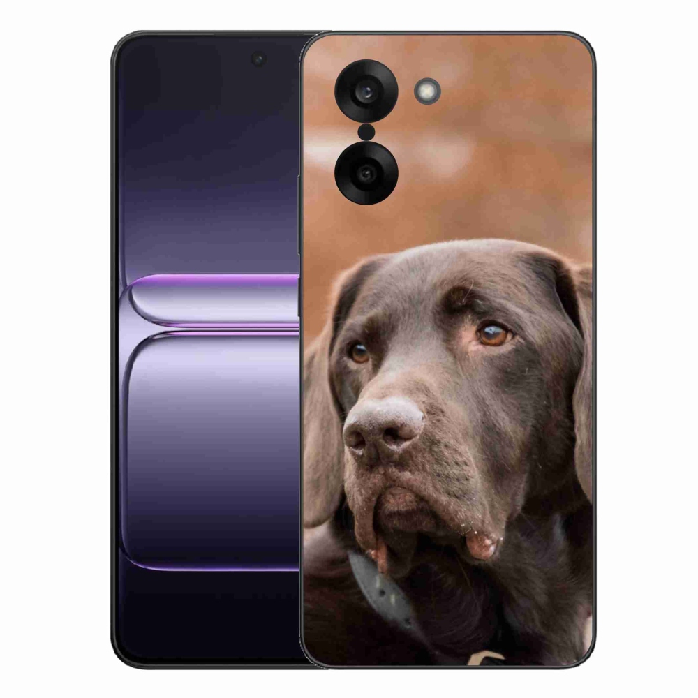 Gélový kryt mmCase na One Plus Nord CE5 - hnedý labrador