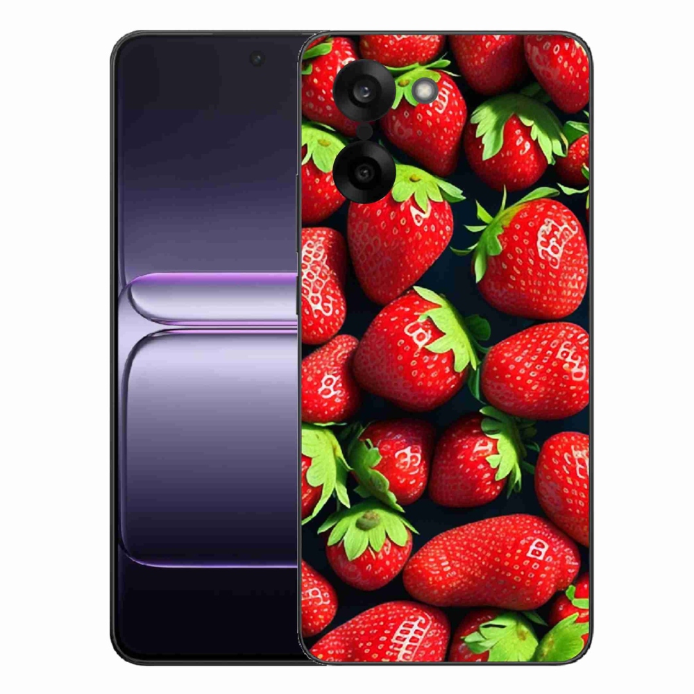 Gélový kryt mmCase na One Plus Nord CE5 - jahody