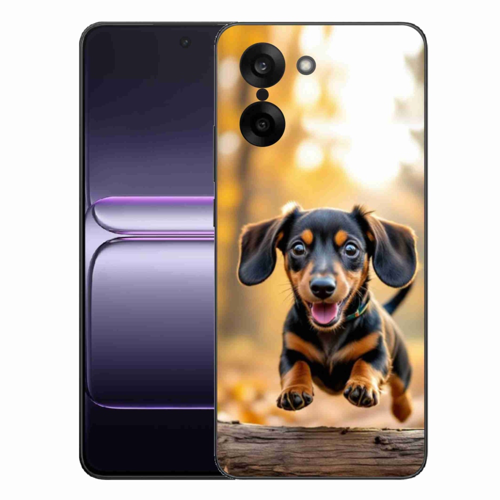 Gélový kryt mmCase na One Plus Nord CE5 - jazvečík 2