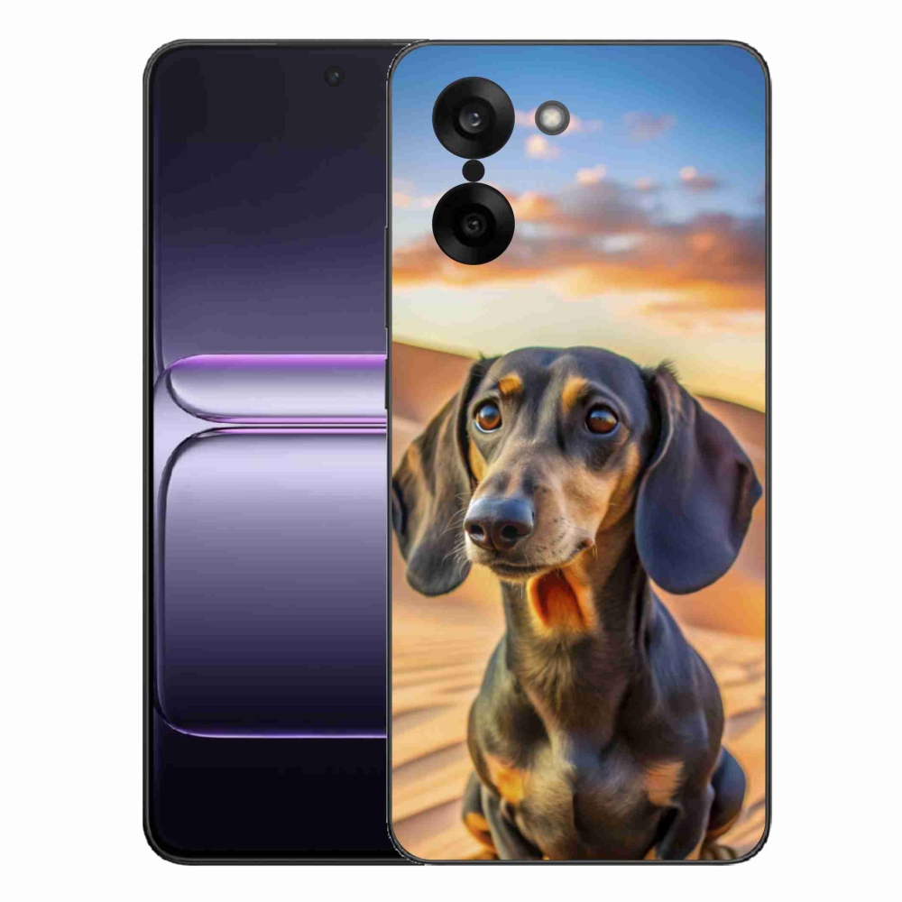 Gélový kryt mmCase na One Plus Nord CE5 - jazvečík 3