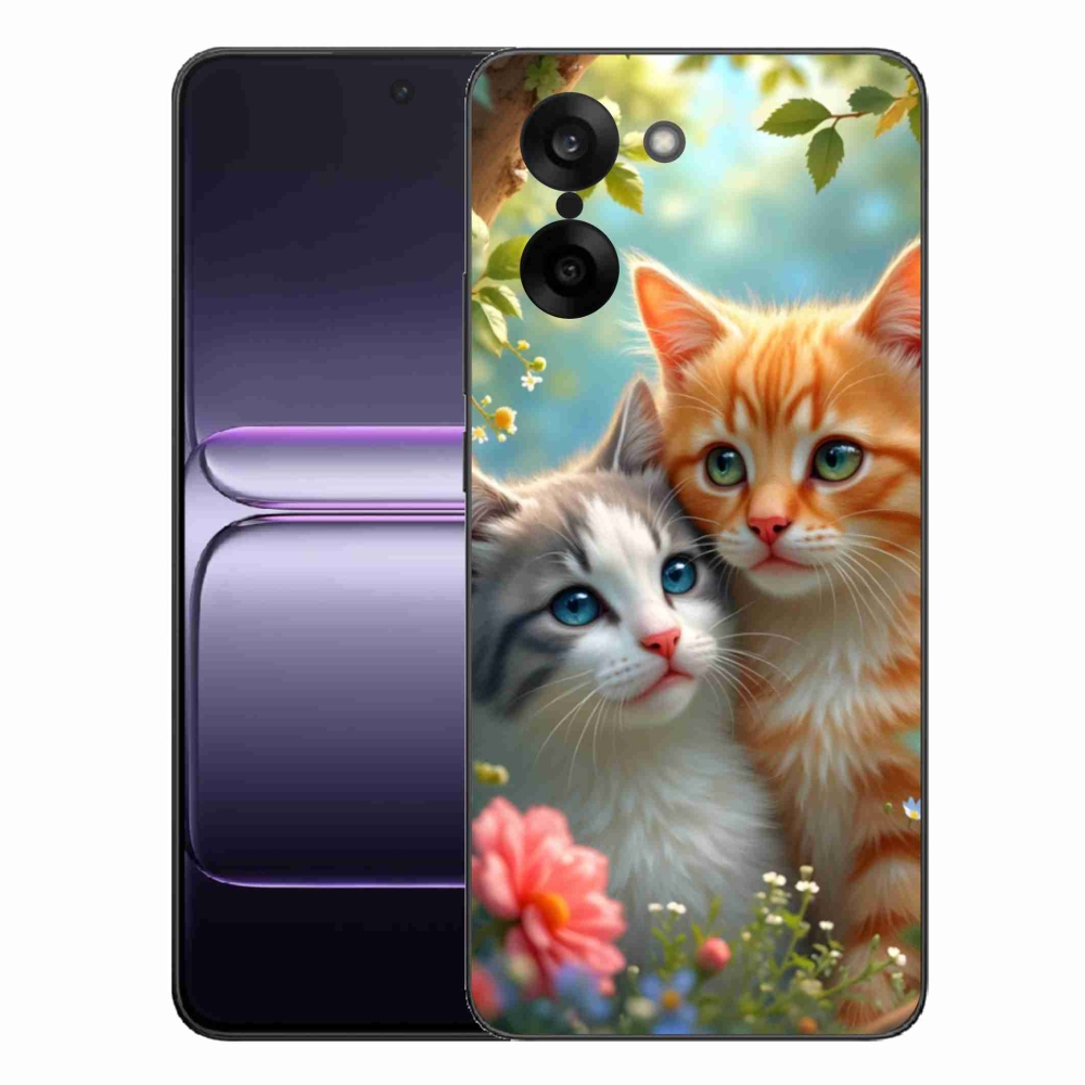 Gélový kryt mmCase na One Plus Nord CE5 - mačacia láska 2