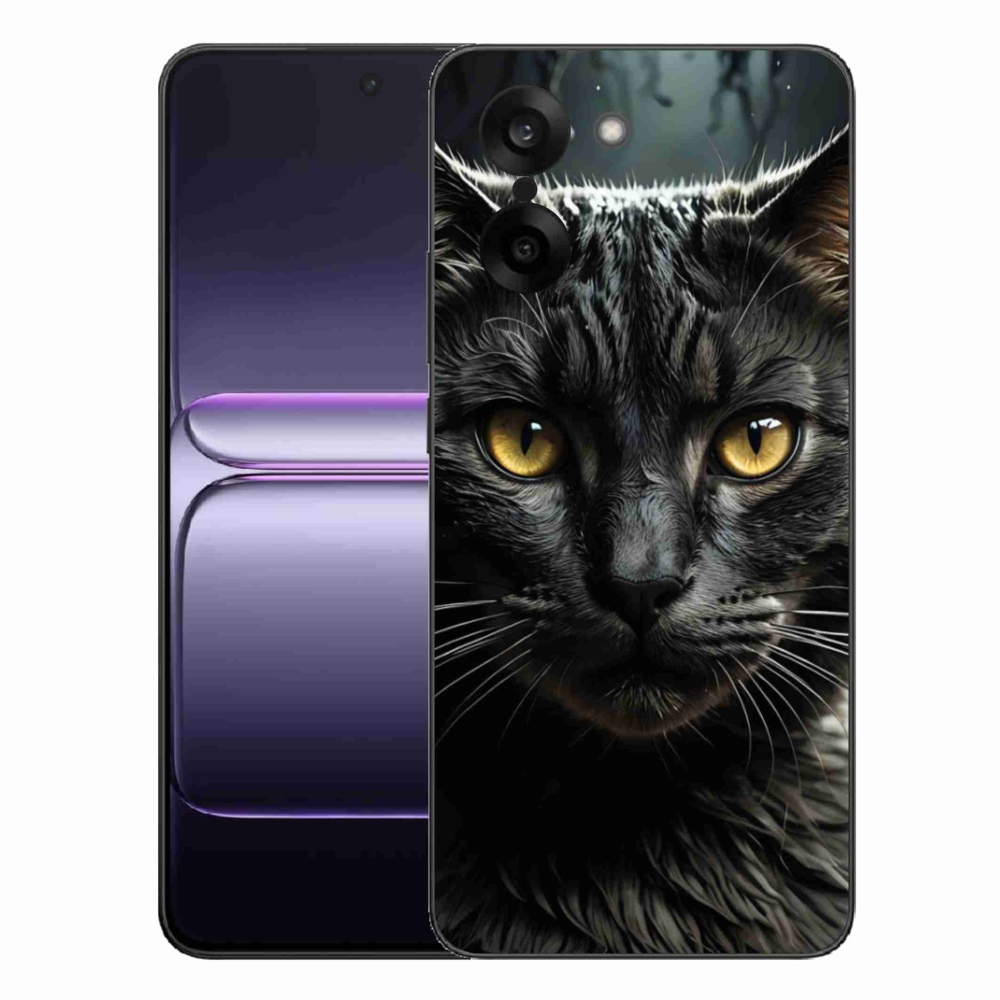 Gélový kryt mmCase na One Plus Nord CE5 - mačacie pohľad 3