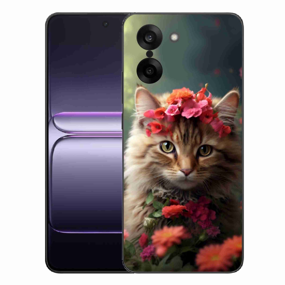 Gélový kryt mmCase na One Plus Nord CE5 - mačacia princezná