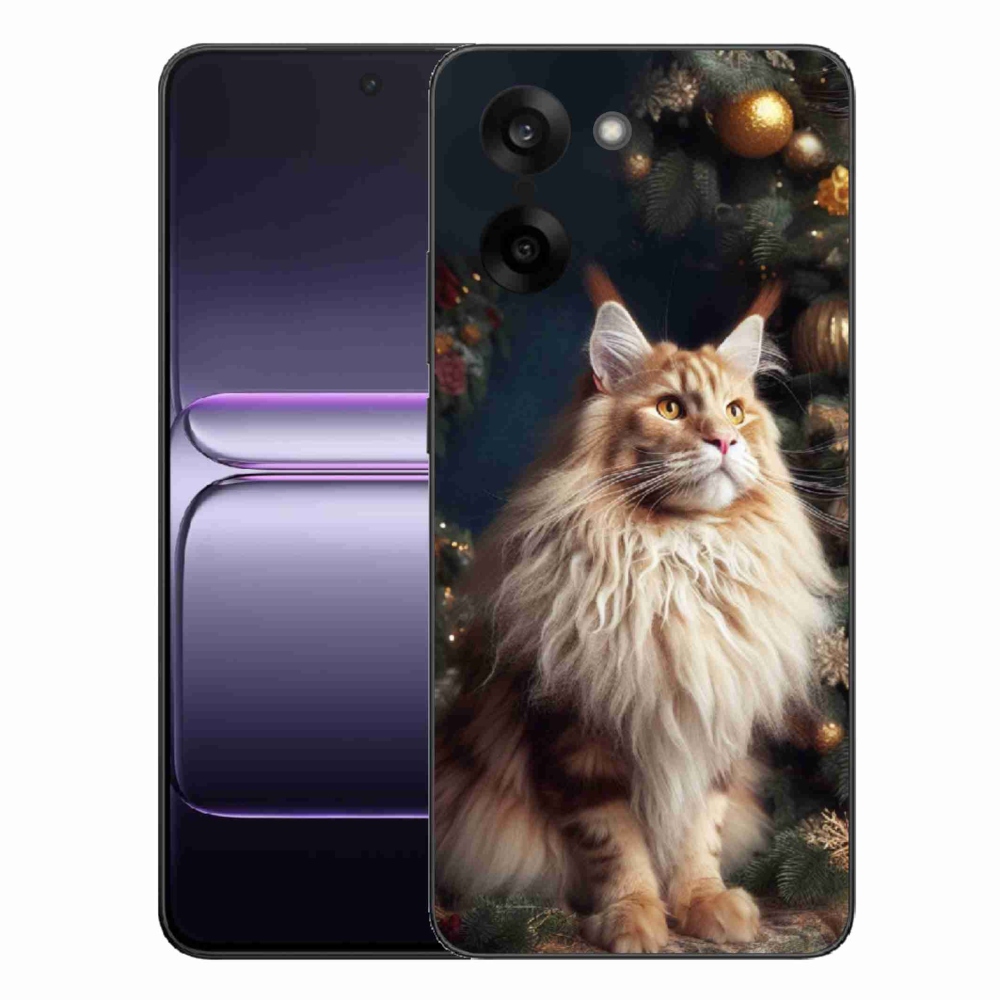 Gélový kryt mmCase na One Plus Nord CE5 - mačka pri stromčeku