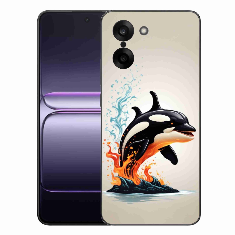 Gélový kryt mmCase na One Plus Nord CE5 - kosatka